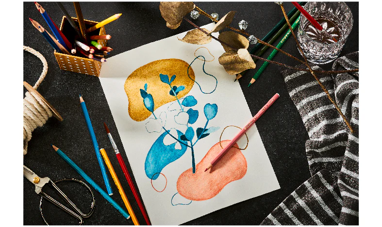 Aquarellable Colouring Pencil - STABILOaquacolor - ARTY - Tin of 12 - Assorted Colours - Image 7