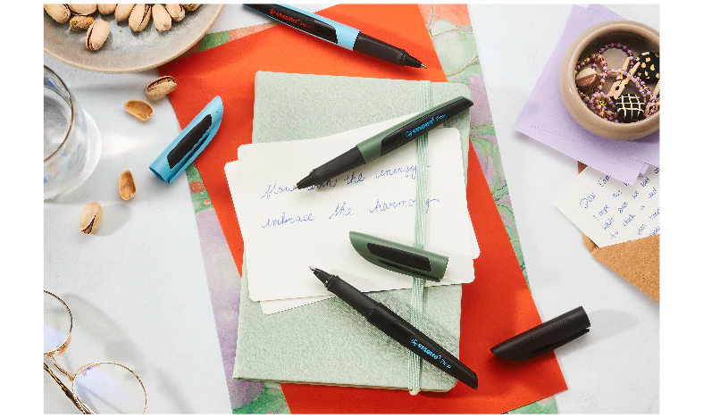 Ballpoint Pen - STABILO Flow - Pack of 1 - Assorted Colours including Blue Ballpoint Refill - Image 11