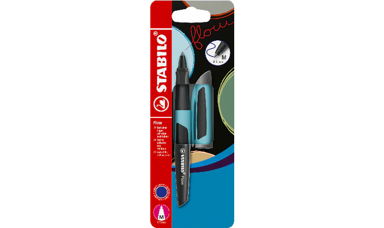 Ballpoint Pen - STABILO Flow - Pack of 1 - Assorted Colours including Blue Ballpoint Refill - Image 8