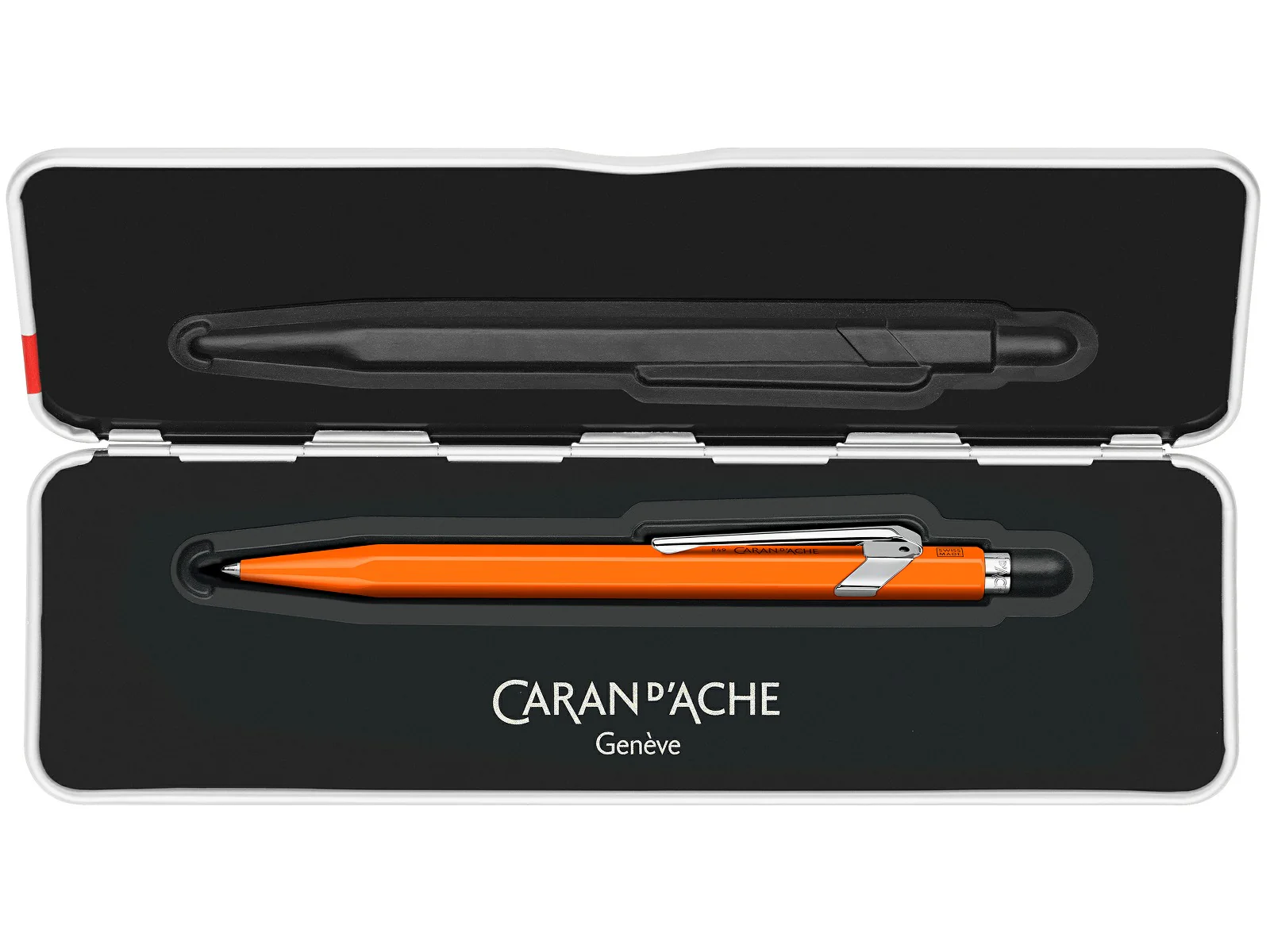Caran d’Ache 849 Ballpoint Pen – Fluo Orange - Image 3