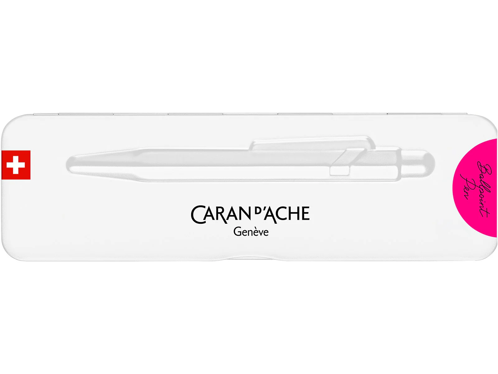 Caran d’Ache 849 Ballpoint Pen – Fluo Pink - Image 5