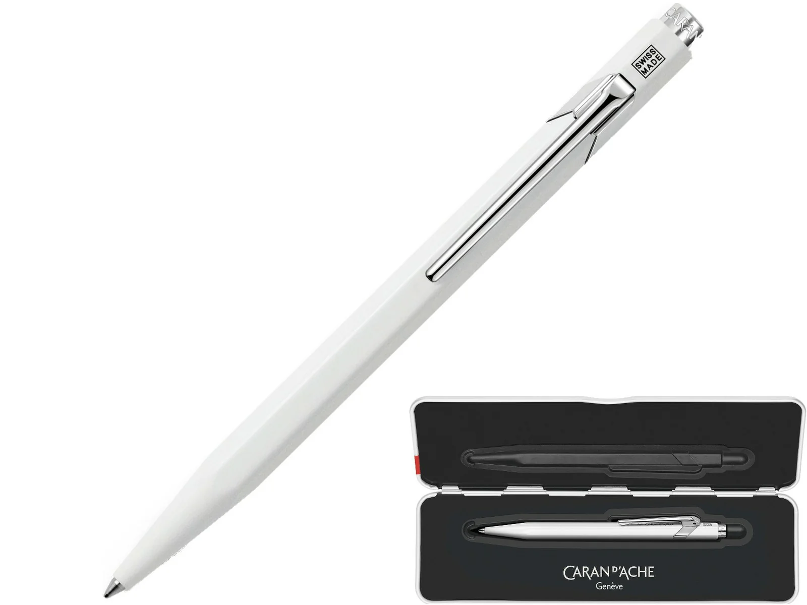 Caran d’Ache 849 Ballpoint Pen – White