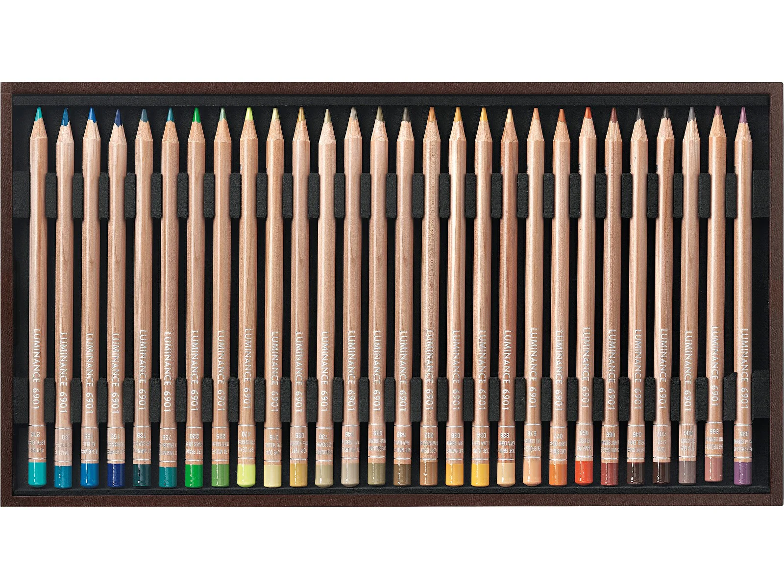 Caran d’Ache Luminance 6901 Coloured Pencils – Set of 76 Wooden Box - Image 3
