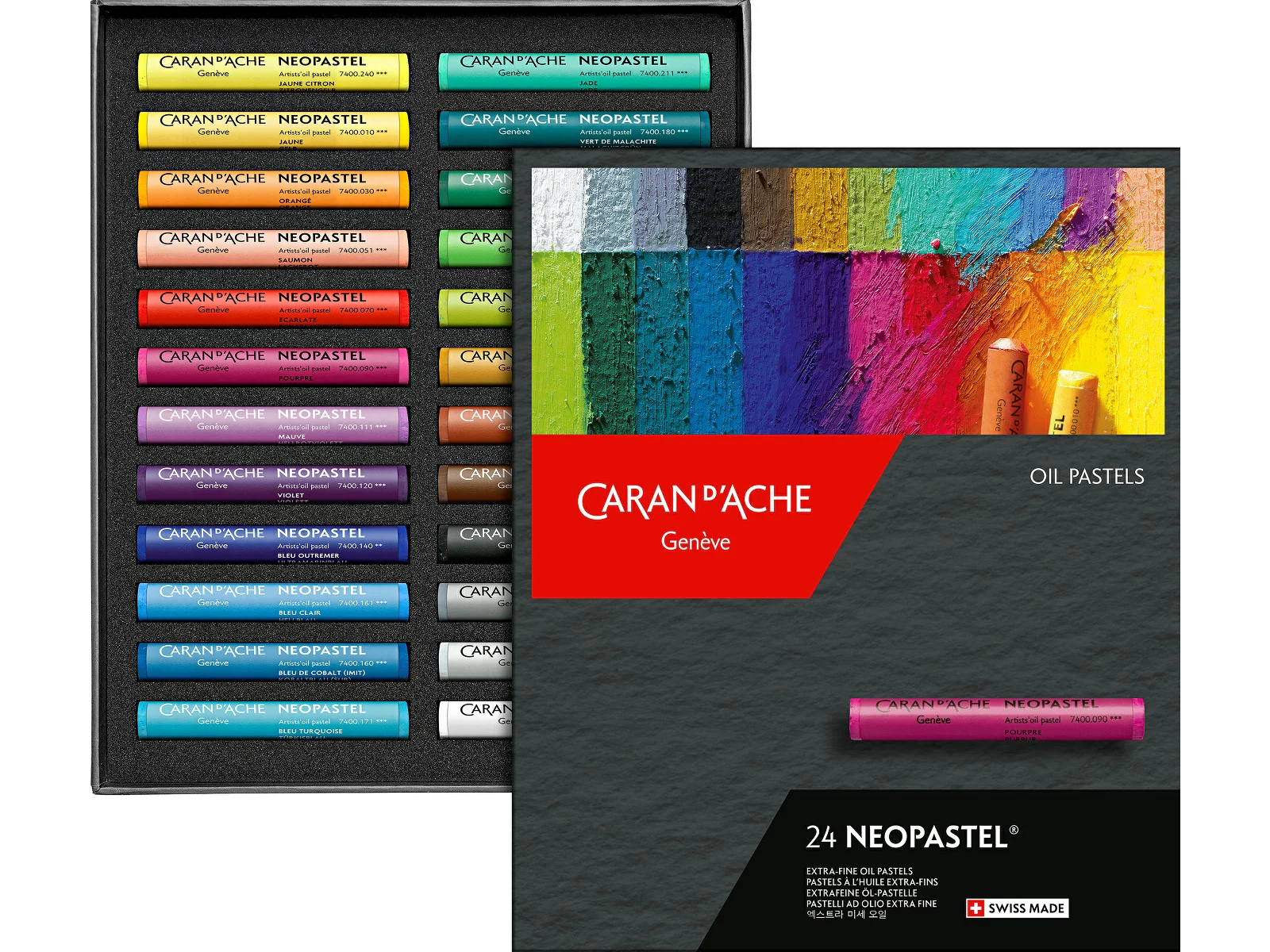 Caran d’Ache Neopastel Soft Pastels – Set of 24