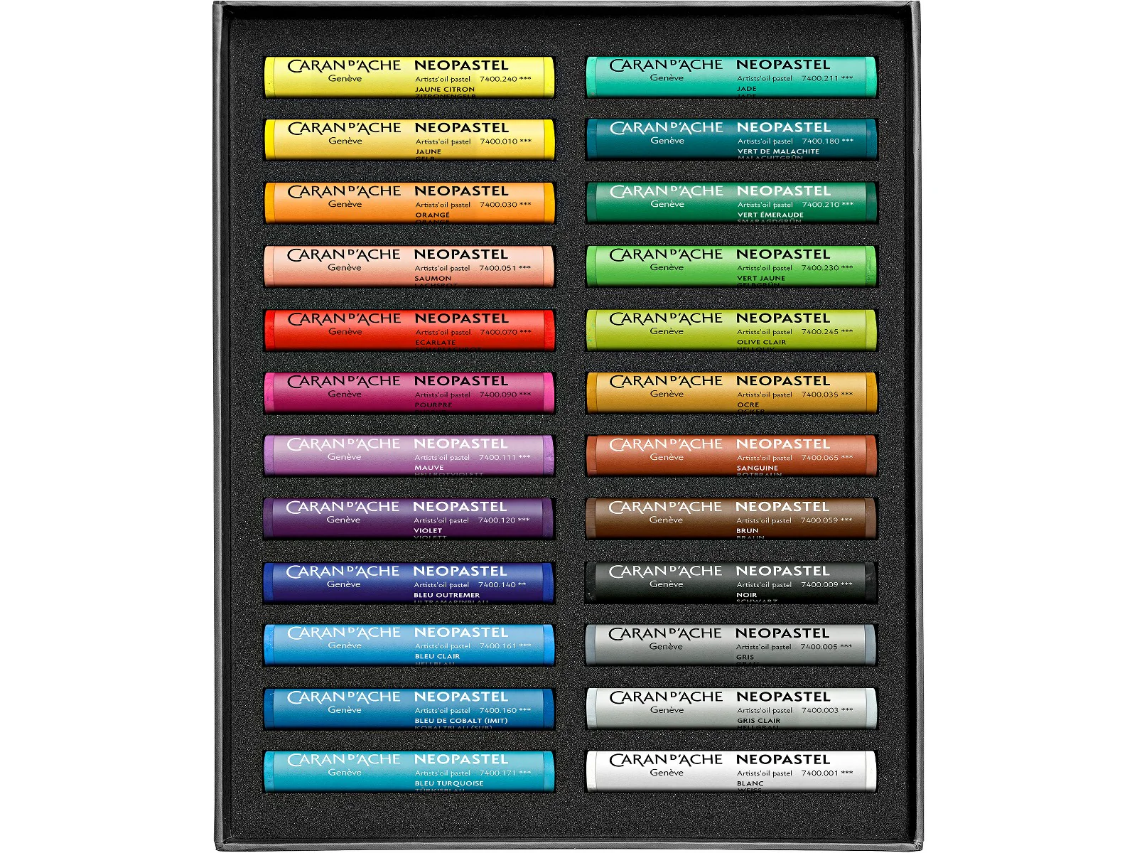 Caran d’Ache Neopastel Soft Pastels – Set of 24 - Image 2