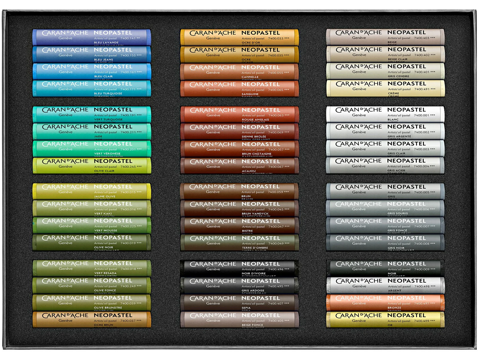 Caran d'Ache Neopastel Soft Pastels - Set of 96 - Image 3