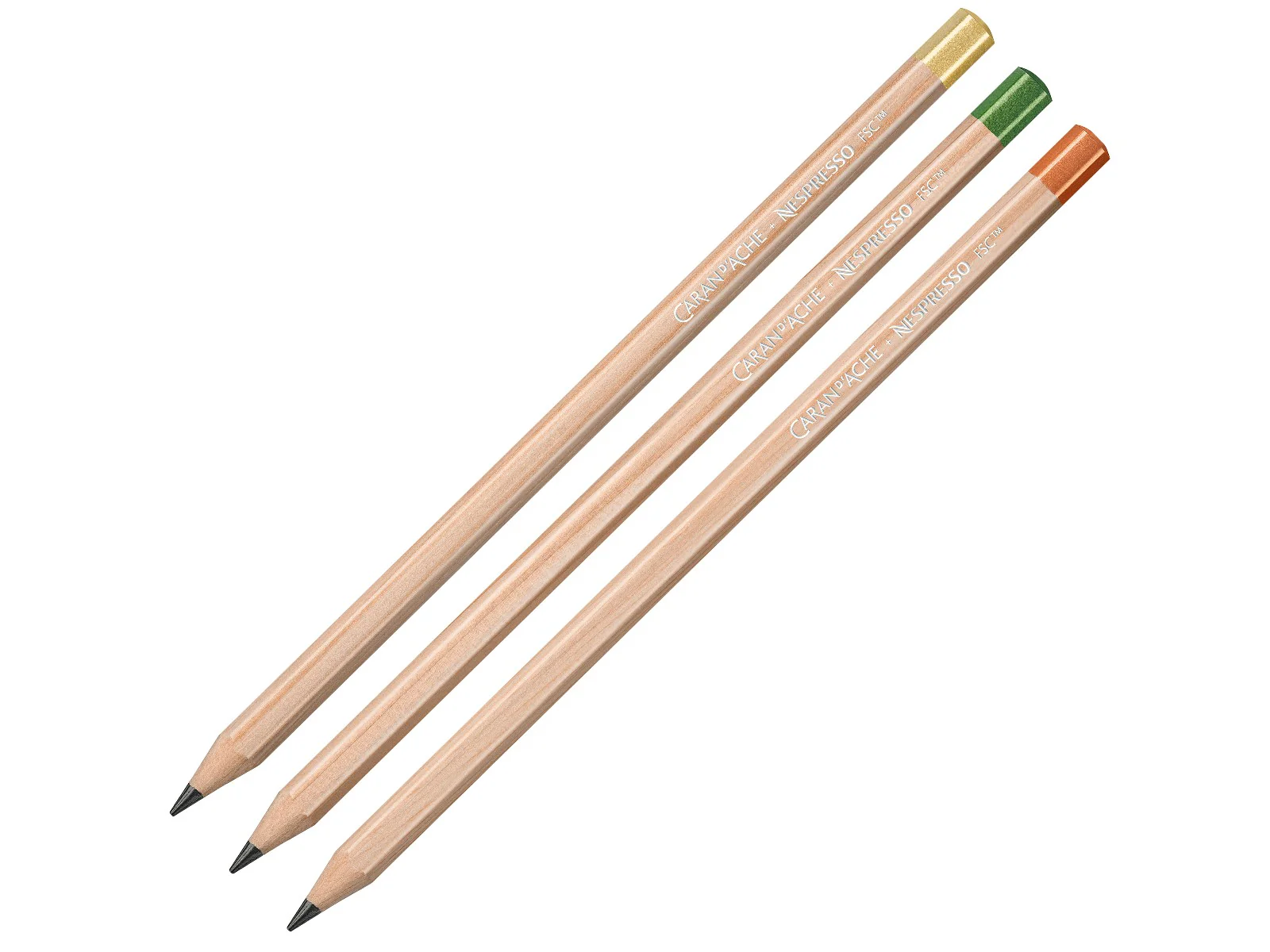 Caran d’Ache Nespresso Graphite Pencils – Set of 3 (2nd Special Edition) - Image 4