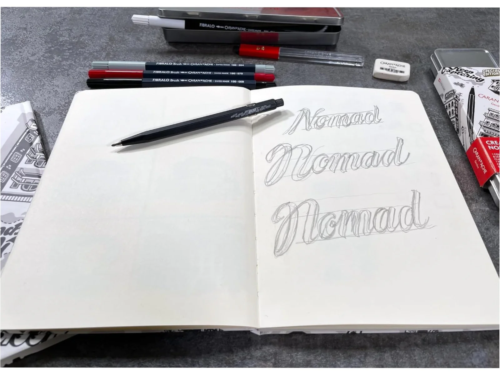 Caran d’Ache Rylsee Lettering Set – Creative Class Edition - Image 5