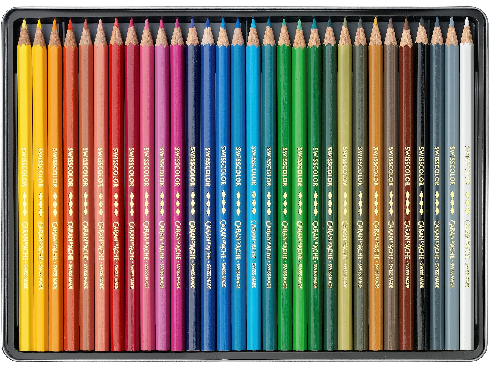 Caran d’Ache Swisscolor Permanent Coloured Pencils – Set of 30 - Image 3