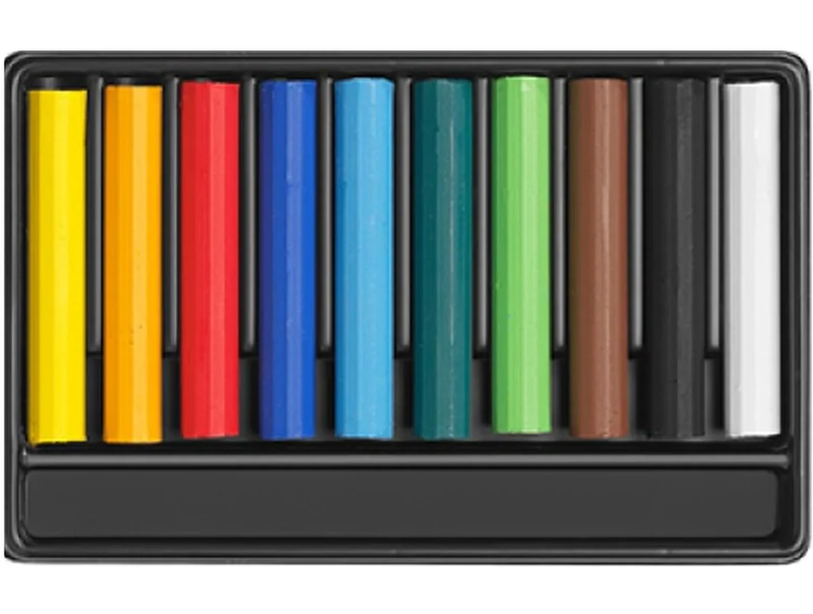 Caran d’Ache Swisscolor Wax Pastels – Set of 10 - Image 3