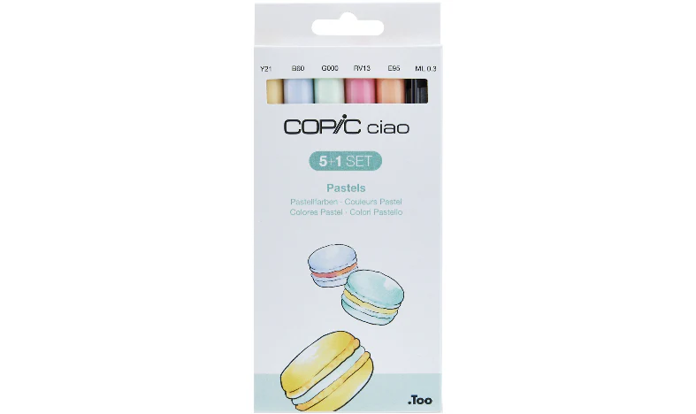 Copic Ciao 5 + 1 Pastels - Image 2