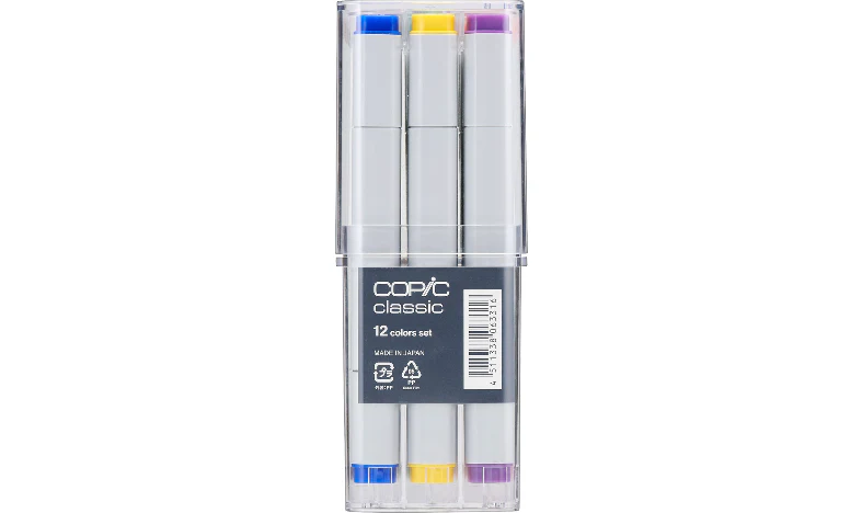 Copic Classic Marker Pen Set of 12 - Image 6