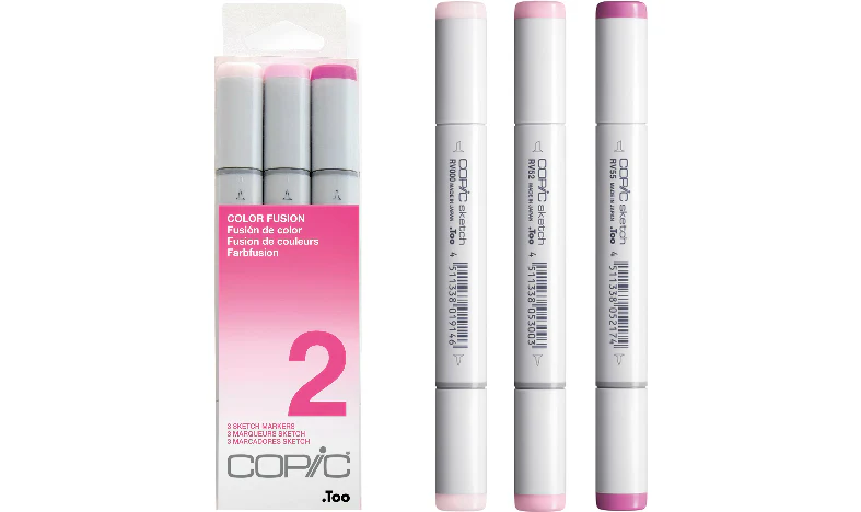 Copic Sketch 3 Piece Set - Colour Fusion 2