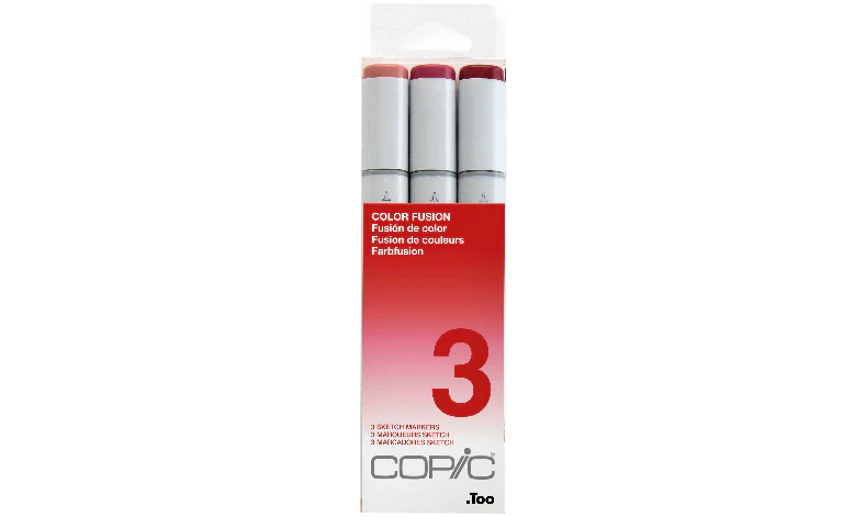 Copic Sketch 3 Piece Set - Colour Fusion 3 - Image 2