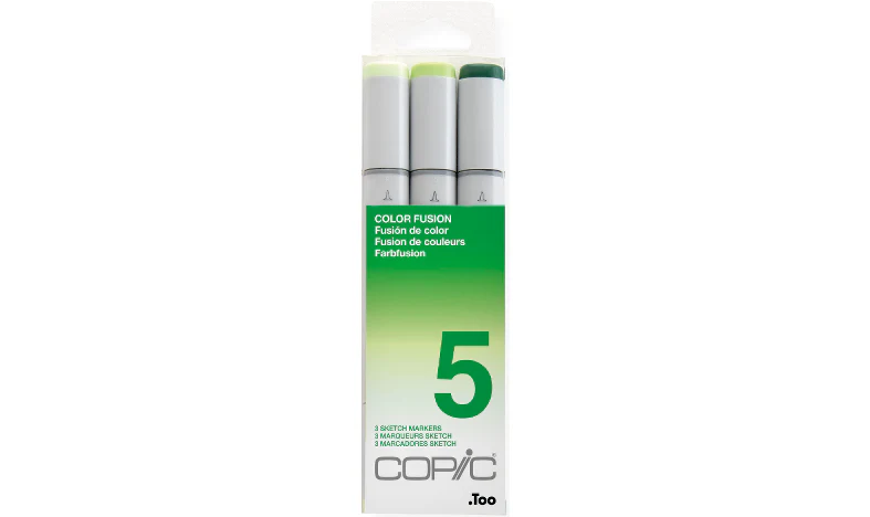 Copic Sketch 3 Piece Set - Colour Fusion 5 - Image 2