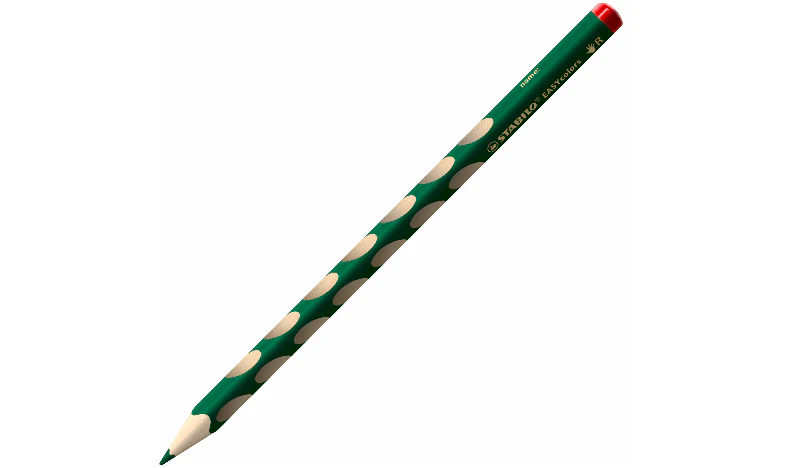 Ergonomic Colouring Pencil - STABILO EASYcolors - Right-Handed - Pack of 12 - Special Colours with Sharpener - Image 2