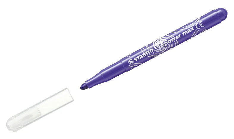 Extra-Thick Fibre-Tip Pen - STABILO power max - Classpack of 140 - Assorted Colours - Image 3