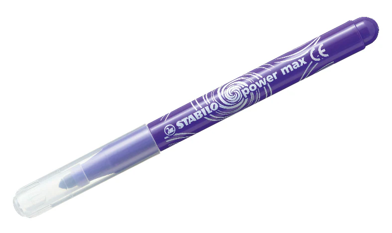 Extra-Thick Fibre-Tip Pen - STABILO power max - Classpack of 140 - Assorted Colours - Image 4
