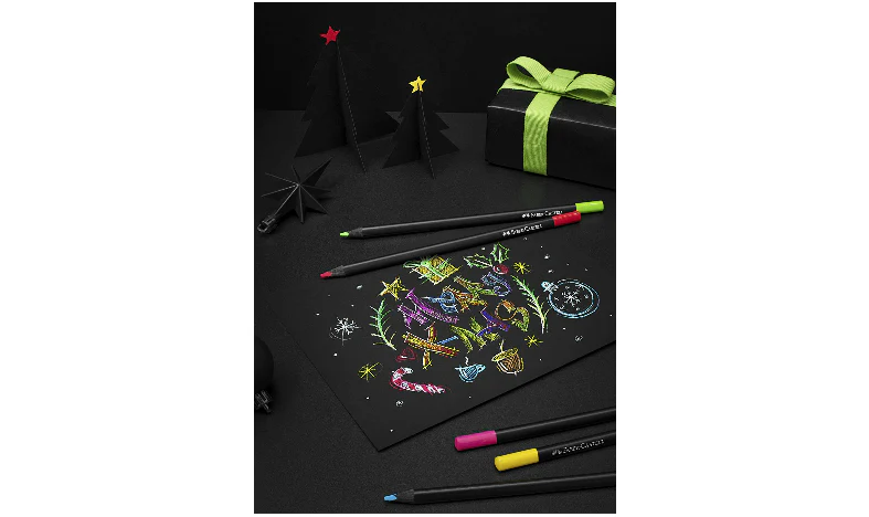 Faber-Castell Colour Pencils Black Edition Set of 12 Assorted Colours - Image 10