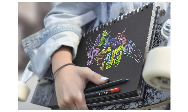 Faber-Castell Colour Pencils Black Edition Set of 12 Assorted Colours - Image 8