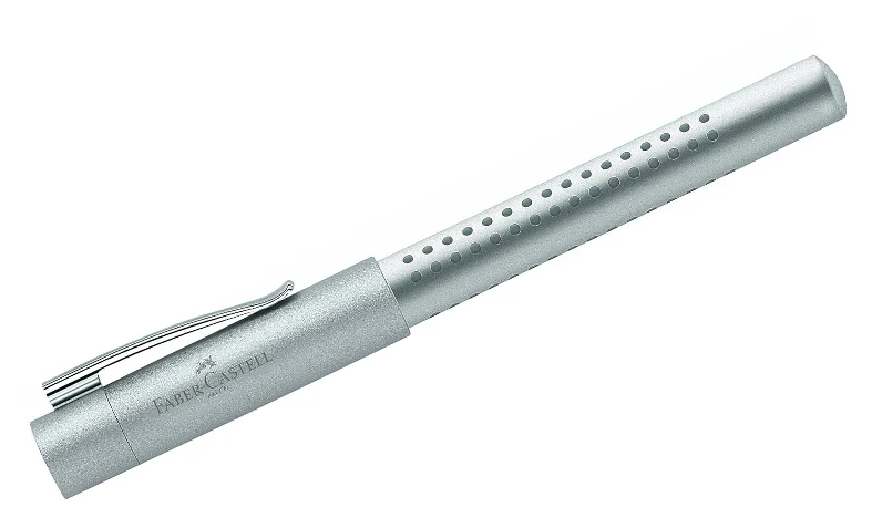 Faber-Castell Grip 2011 Fountain Pen Silver - Image 2
