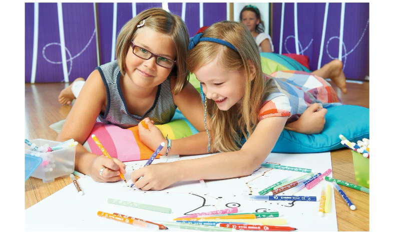 Fibre-Tip Pen with Triangular Grip Zone - STABILO Trio A-Z - Classpack of 144 - Assorted Colours - Image 6