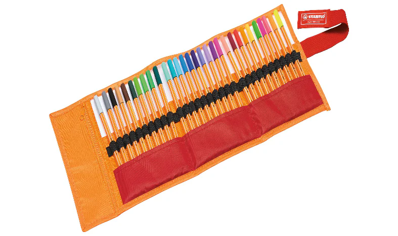 Fineliner - STABILO point 88 - Rollerset of 30 - Assorted Colours including 5 Neon Colours - Image 3