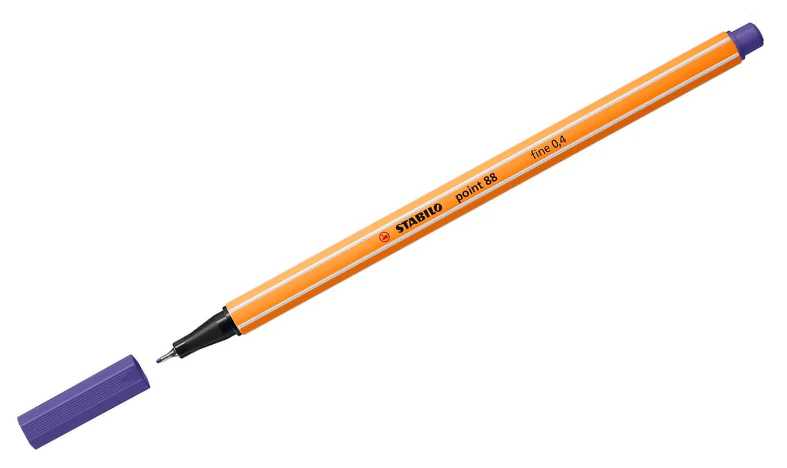 Fineliner - STABILO point 88 - Zigzag Deskset of 18 - Assorted Colours - Image 4