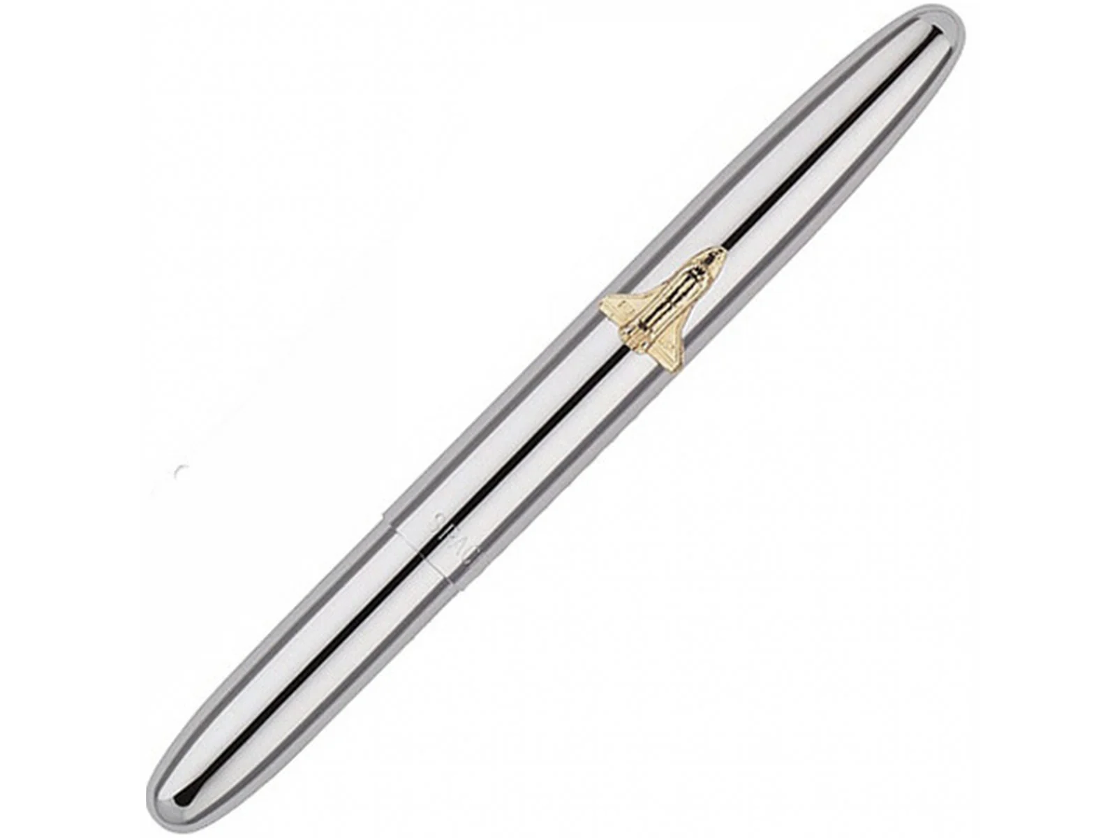 Fisher Space Pen Bullet Ballpoint Pen – Chrome with Shuttle Clip (Gift Boxed) - Image 3