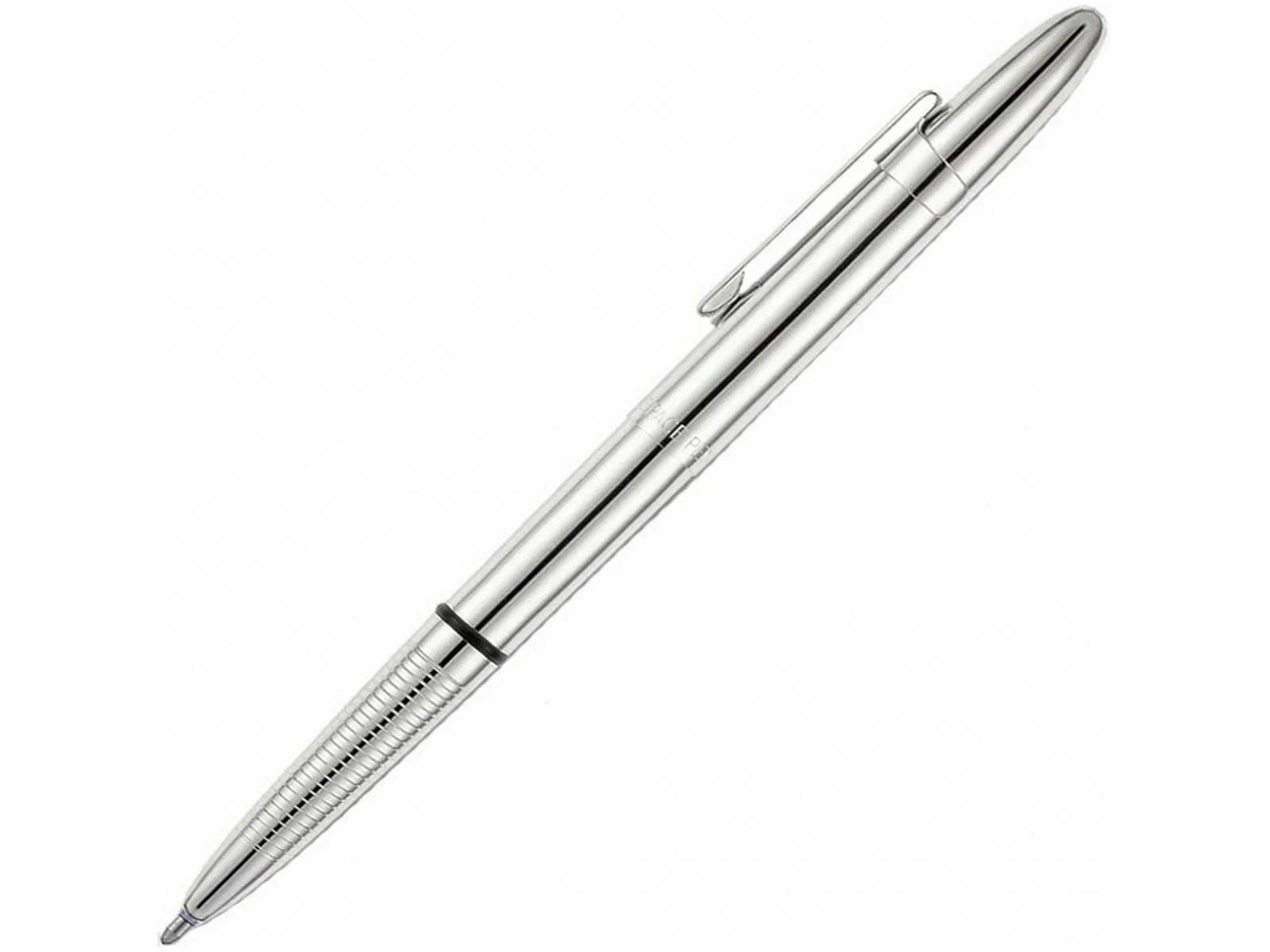 Fisher Space Pen Bullet Ballpoint Pen – Chrome with Clip (Gift Boxed) - Image 2