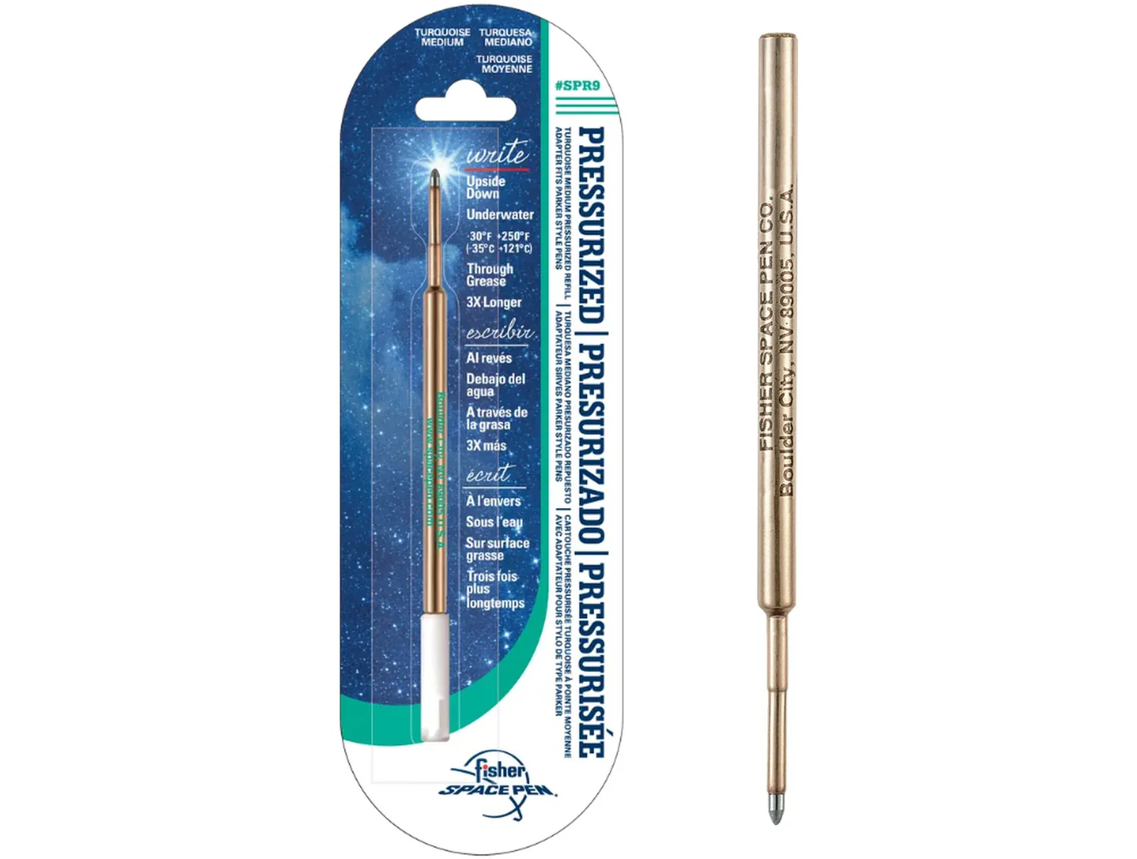 Fisher Space Pen Pressurised Ballpoint Refill – Medium Point - Image 10