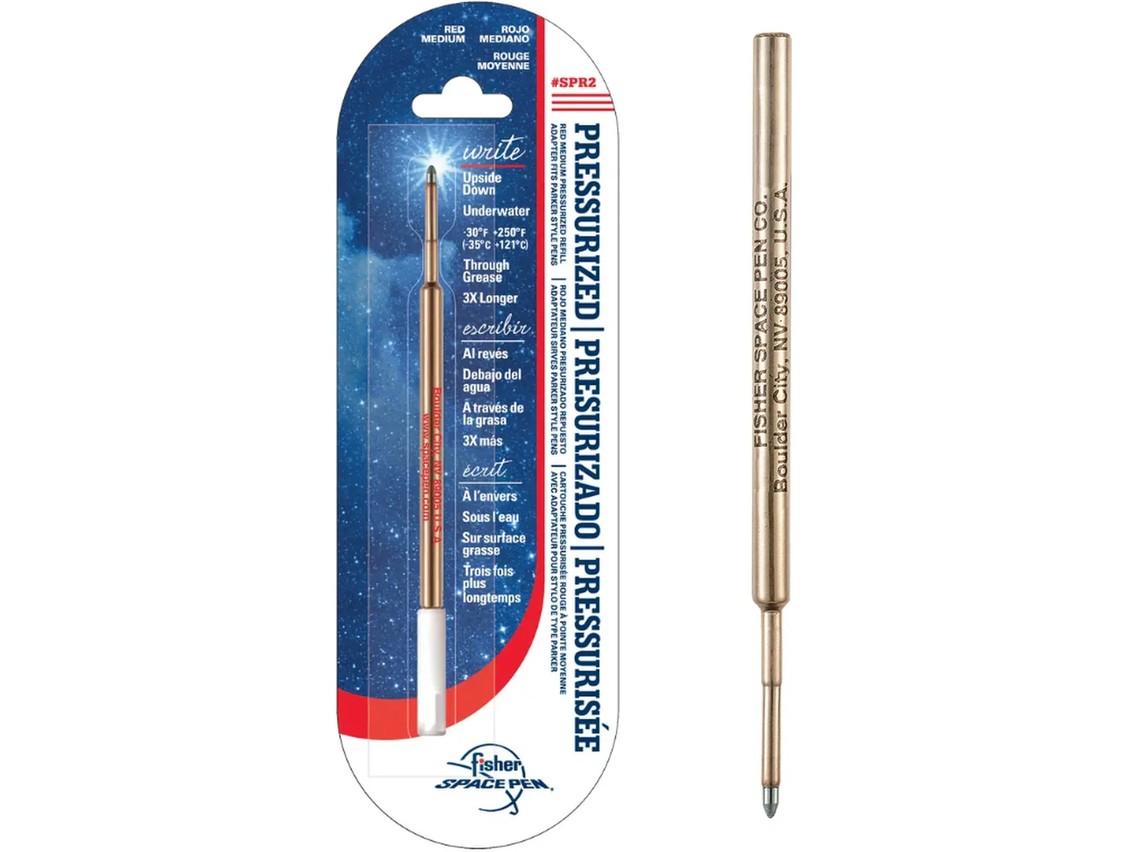 Fisher Space Pen Pressurised Ballpoint Refill – Medium Point - Image 8