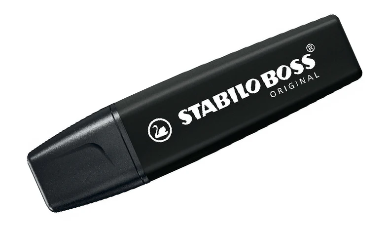 Highlighter - STABILO BOSS ORIGINAL - Deskset of 23 - 8 x Neon Colours, 8 x Pastel Colours, 6 x Nature Colours and 1 x Black Marker - Image 7
