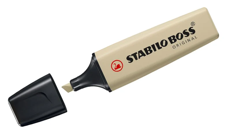 Highlighter - STABILO BOSS ORIGINAL NatureCOLORS - Pack of 3 - Mud Green, Sienna, Umber - Image 4