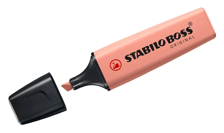 Highlighter - STABILO BOSS ORIGINAL NatureCOLORS - Pack of 3 - Mud Green, Sienna, Umber - Image 5