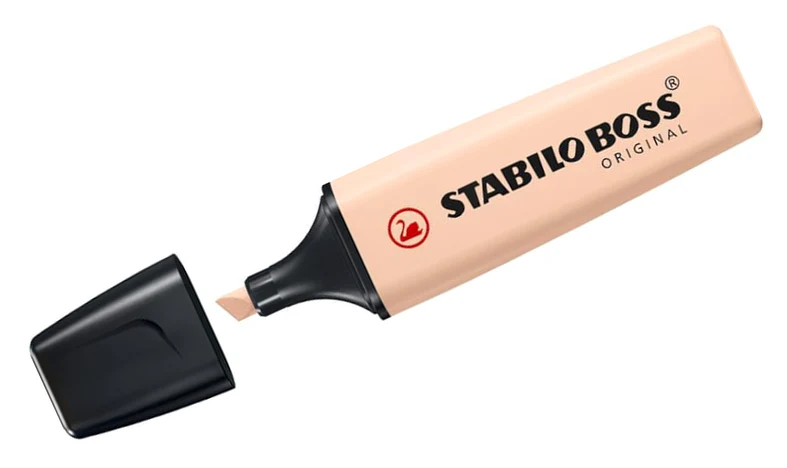 Highlighter - STABILO BOSS ORIGINAL NatureCOLORS - Pack of 6 - Beige, Warm Grey, Earth Green, Sienna, Mud Green, Umber - Image 3