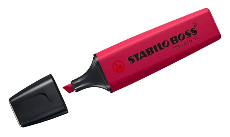 Highlighter - STABILO BOSS ORIGINAL NatureCOLOURS Wildflowers Edition - Pack of 4 - Blush, Burgundy, Grey Violet and Ultramarine - Image 6