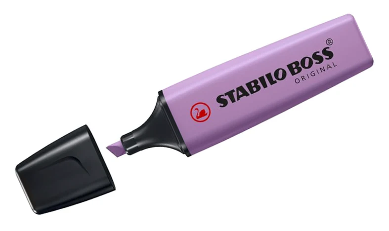 Highlighter - STABILO BOSS ORIGINAL NatureCOLOURS Wildflowers Edition - Pack of 4 - Blush, Burgundy, Grey Violet and Ultramarine - Image 8