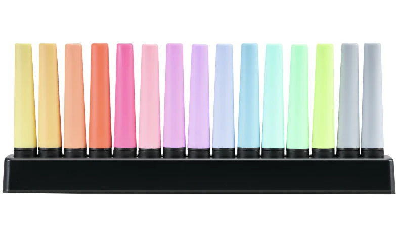Highlighter - STABILO BOSS ORIGINAL Pastel - Deskset of 15 - Assorted Colours - Image 3