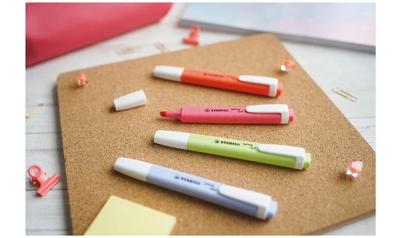 Highlighter - STABILO swing cool Pastel - Pack of 8 - Assorted Colours - Image 5