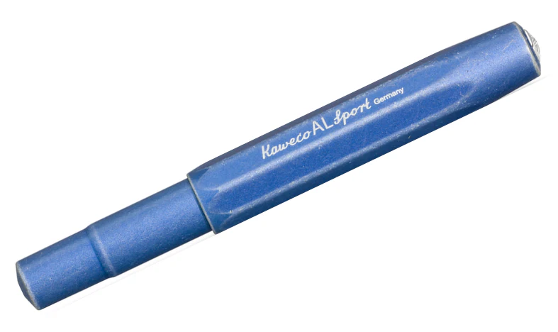 Kaweco AL Sport Rollerball Pen Blue Stonewashed - Image 2