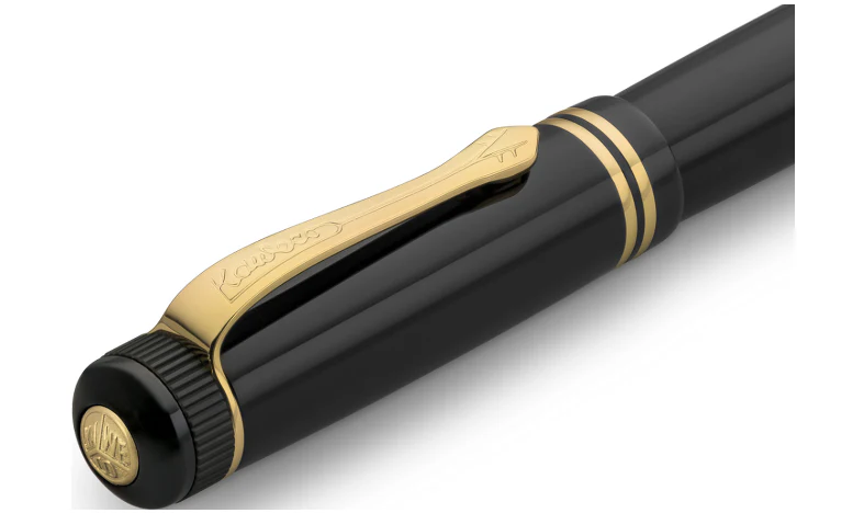 Kaweco Dia 2 Fountain Pen Black with Gold Trim - Image 4