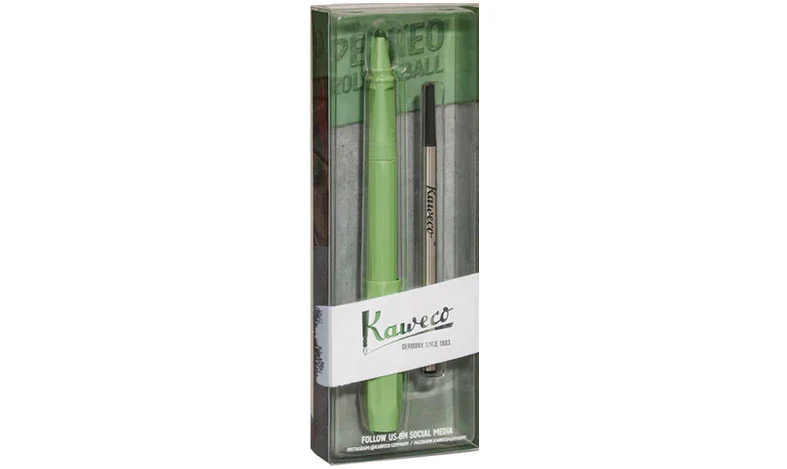 Kaweco Perkeo Rollerball Pen Jungle Green Pack - Image 2