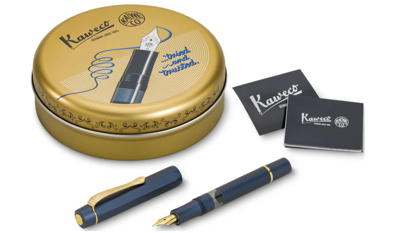Kaweco Sport Piston Filler Fountain Pen Navy - Image 8