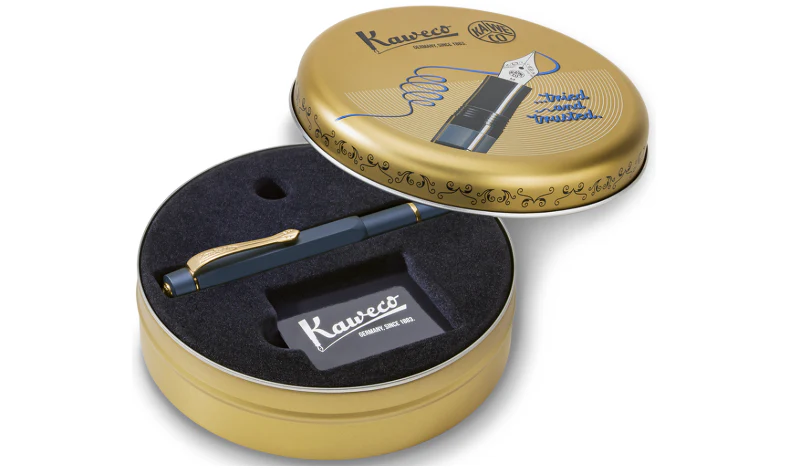 Kaweco Sport Piston Filler Fountain Pen Navy - Image 9