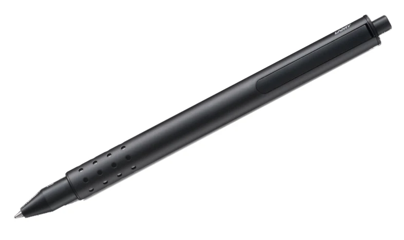 LAMY 331 TR swift Black Rollerball Pen and Leather Pouch Set - Image 2
