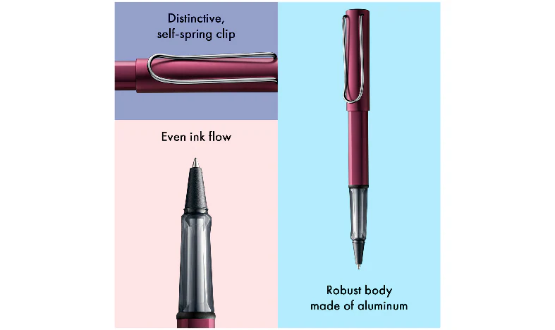 LAMY AL-star Rollerball Pen Black Purple - Image 5