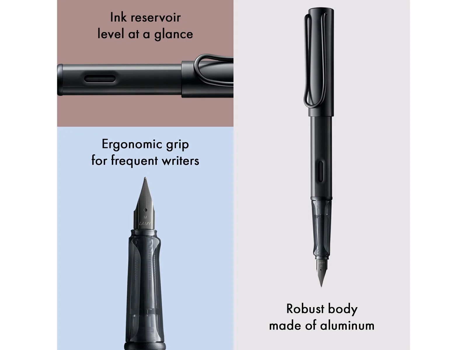 LAMY AL-star Fountain Pen – Black - Image 4