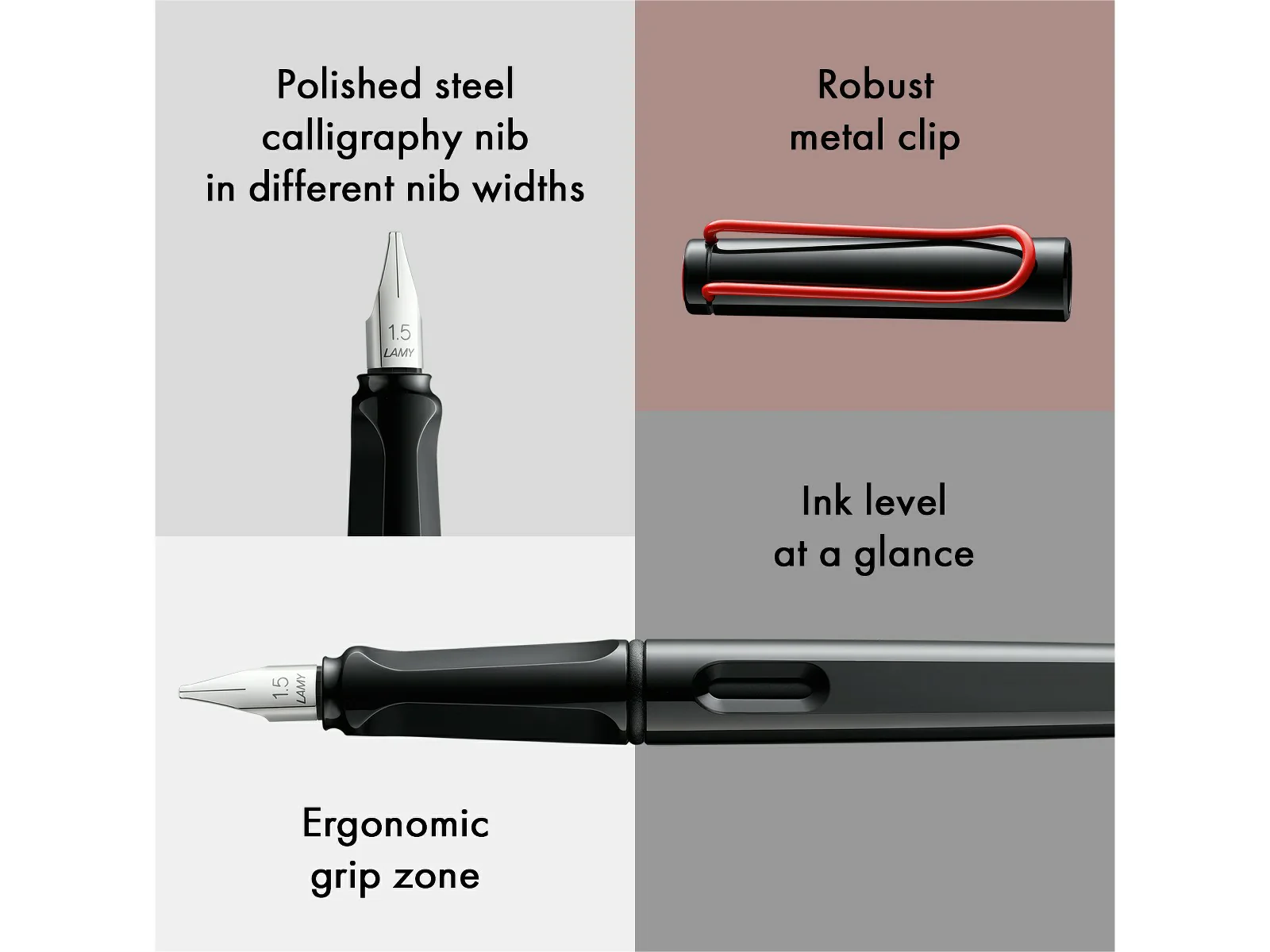 LAMY joy Calligraphy Set Fountain Pen - Image 6