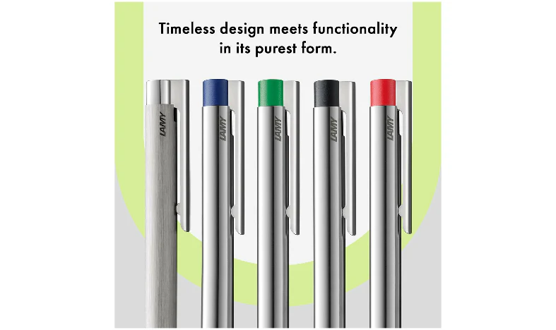 LAMY logo Ballpoint Pen Steel Green - Image 5